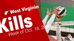 West Virginia: Kills from Week of Oct. 18, 2020