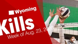Wyoming: Kills from Week of Aug. 23, 2020