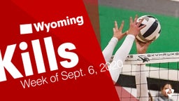 Wyoming: Kills from Week of Sept. 6, 2020