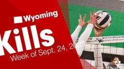 Wyoming: Kills from Week of Sept. 24, 2023