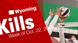 Wyoming: Kills from Week of Oct. 22, 2023