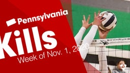 Pennsylvania: Kills from Week of Nov. 1, 2020