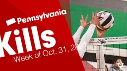 Pennsylvania: Kills from Week of Oct. 31, 2021