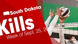 South Dakota: Kills from Week of Sept. 25, 2022