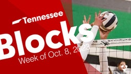 Tennessee: Blocks from Week of Oct. 8, 2023