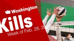 Washington: Kills from Week of Feb. 28, 2021