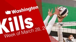 Washington: Kills from Week of March 28, 2021