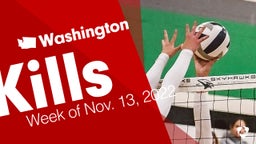 Washington: Kills from Week of Nov. 13, 2022