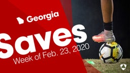 Georgia: Saves from Week of Feb. 23, 2020