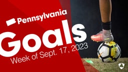 Pennsylvania: Goals from Week of Sept. 17, 2023