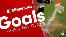 Minnesota: Goals from Week of April 17, 2022