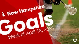 New Hampshire: Goals from Week of April 18, 2021