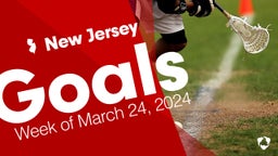 New Jersey: Goals from Week of March 24, 2024