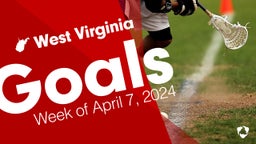 West Virginia: Goals from Week of April 7, 2024