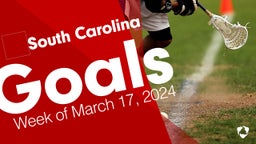South Carolina: Goals from Week of March 17, 2024
