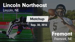 Matchup: Lincoln Northeast vs. Fremont  2016