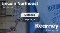 Matchup: Lincoln Northeast vs. Kearney  2017