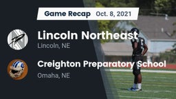 Recap: Lincoln Northeast  vs. Creighton Preparatory School 2021