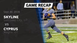 Recap: Skyline  vs. Cyprus  2016