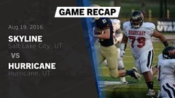 Recap: Skyline  vs. Hurricane  2016