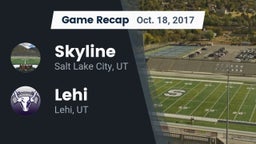 Recap: Skyline  vs. Lehi  2017
