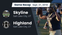 Recap: Skyline  vs. Highland  2018