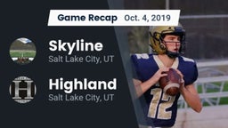 Recap: Skyline  vs. Highland  2019