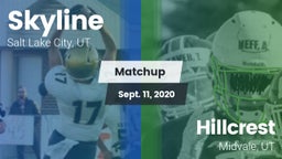 Matchup: Skyline High vs. Hillcrest   2020