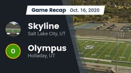 Recap: Skyline  vs. Olympus  2020