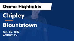 Chipley  vs Blountstown  Game Highlights - Jan. 25, 2022
