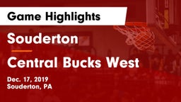 Souderton  vs Central Bucks West  Game Highlights - Dec. 17, 2019