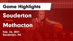 Souderton  vs Methacton  Game Highlights - Feb. 26, 2021