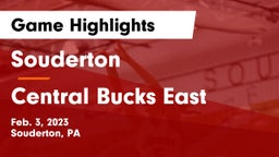 Souderton  vs Central Bucks East  Game Highlights - Feb. 3, 2023