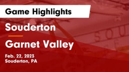 Souderton  vs Garnet Valley  Game Highlights - Feb. 22, 2023