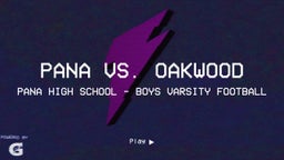 Pana football highlights Pana Vs. Oakwood