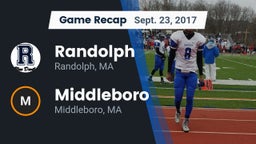 Recap: Randolph  vs. Middleboro  2017