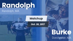 Matchup: Randolph  vs. Burke  2017