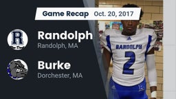 Recap: Randolph  vs. Burke  2017
