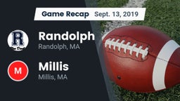 Recap: Randolph  vs. Millis  2019