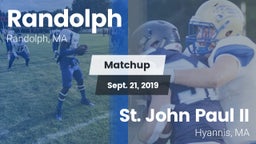Matchup: Randolph  vs. St. John Paul II  2019