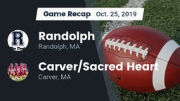 Recap: Randolph  vs. Carver/Sacred Heart  2019