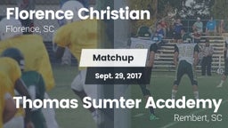 Matchup: Florence Christian vs. Thomas Sumter Academy 2017