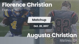 Matchup: Florence Christian vs. Augusta Christian  2017