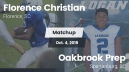 Matchup: Florence Christian vs. Oakbrook Prep  2019