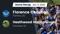 Recap: Florence Christian  vs. Heathwood Hall Episcopal  2020