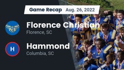 Recap: Florence Christian  vs. Hammond  2022