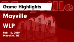 Mayville  vs WLP Game Highlights - Feb. 11, 2019