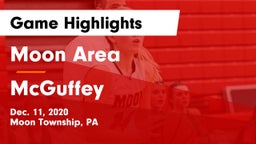 Moon Area  vs McGuffey  Game Highlights - Dec. 11, 2020