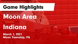 Moon Area  vs Indiana  Game Highlights - March 1, 2021