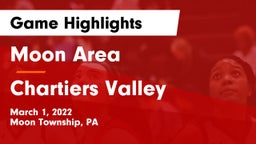 Moon Area  vs Chartiers Valley  Game Highlights - March 1, 2022